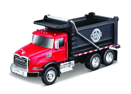 "MAISTO DIE CAST auto mudel 4,5"" City Services – Mack Granite, assort., 21239" 