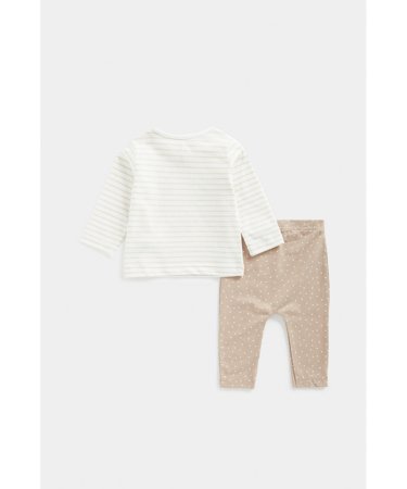 MOTHERCARE pikkade varrukatega t-särk ja püksid, FE148  