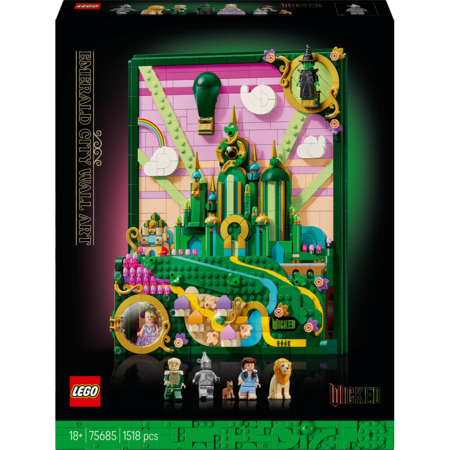 75685 LEGO® Wicked Emerald City seinakunst 