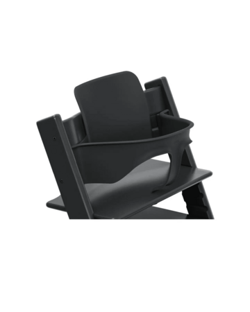 STOKKE söögitool koos turvakaarega TRIPP TRAPP, black, 684600 
