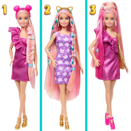 BARBIE kiisusoengu juuksenukk, JDC85 