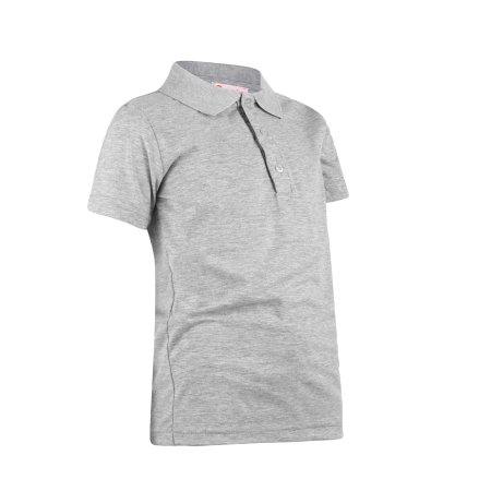 MAMAJUM lühikeste varrukatega polo särk, kootud 10-000007, hall, 158/164 cm 10-000007