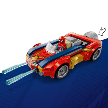 76336 LEGO® ǀ Marvel Spider-Mani auto vs. mürgine Wolverine 