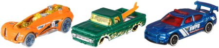 HOT WHEELS 3 autot komplekt, K5904 