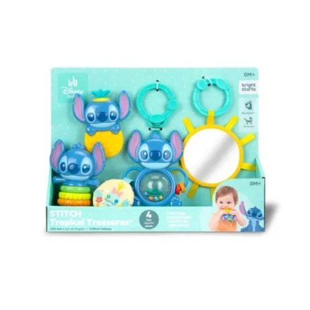 BRIGHT STARTS arendavate mänguasjade komplekt Stitch Tropical Treasures, assortii., 17473 