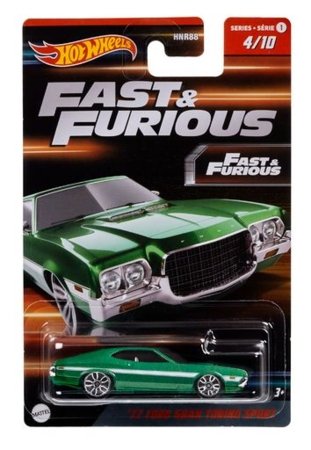 HOT WHEELS Fast & Furious teemaautod, HNR88 