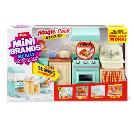 MINI BRANDS miniatuuride komplekt Magic Cook Kitchen, 77858 