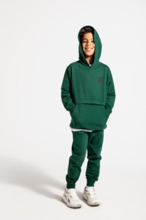 COCCODRILLO hoodie EVERYDAY BOY A, roheline, ZC4132301VBA-011-152, 152 cm 