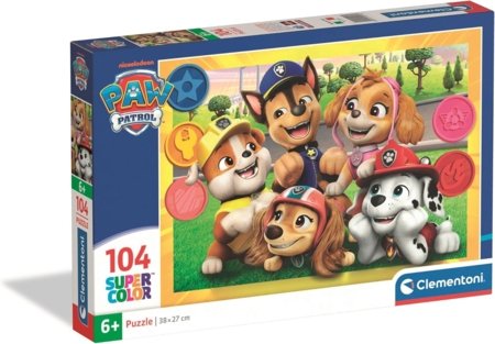CLEMENTONI PAW PATROL pusle, 104 tk., 25013 