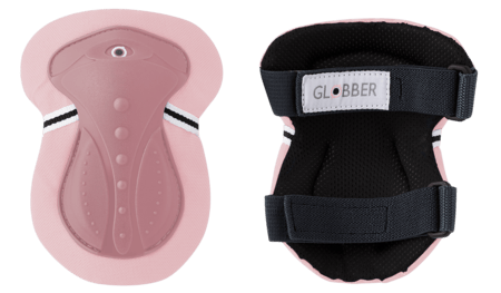 GLOBBER põlve- ja küünarnukikaitsmete komplekt, roosa, JUNIOR XS, 541-210 