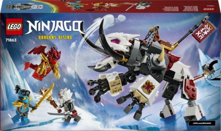 71863 LEGO® NINJAGO® Zilvar ja Grimtak, lohekoletis 