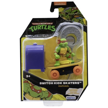 TMNT figure with skateboard Switch Kick Skaters, assort., 71052 71052