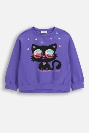 COCCODRILLO t-särk RAVE GIRL KIDS, violett, cm 