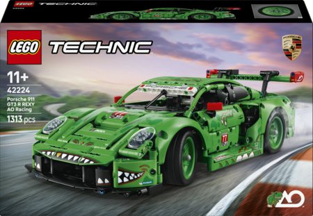 42224 LEGO® Technic Porsche 911 GT3 R REXY AO Racing võidusõiduauto 