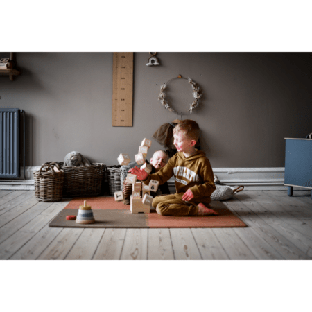 BABYTROLD pehme vaip-pusle PUZZLE PLAY MAT, Sand/Rose, 20-32SR 