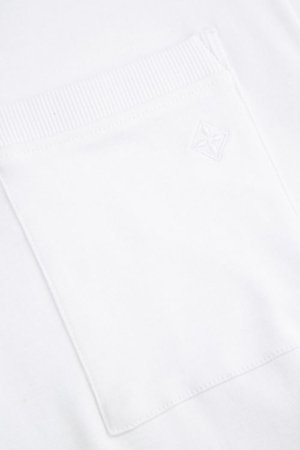 COCCODRILLO lühikeste varrukatega t-särk, valged, WC6143201EJB-001-140, 140 suurus 