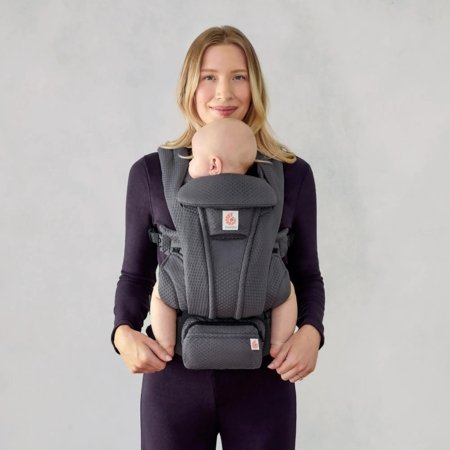 ERGOBABY kandekott Omni Deluxe Mesh, Graphite Grey, BCODMGRAPH 
