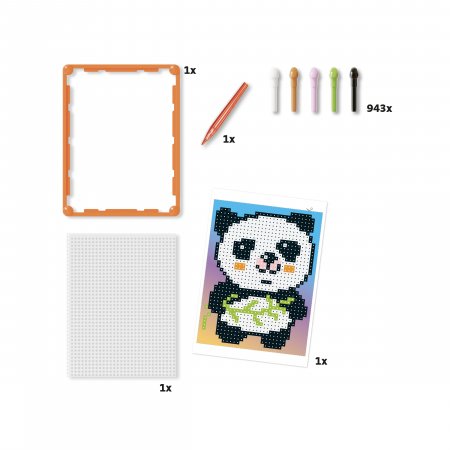 QUERCETTI mosaiik Panda, 0768 0768