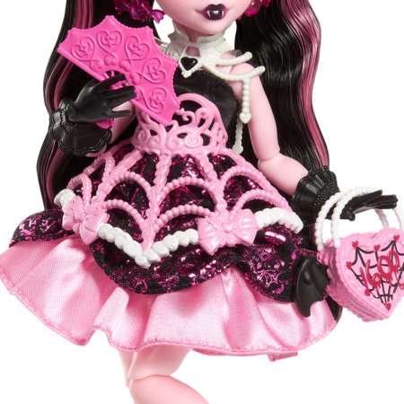 MONSTER HIGH Koletult Magus Sünnipäev – Draculaura, JBG74 