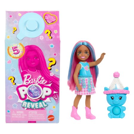BARBIE Chelsea Pop! Reveal loomapeo seeria, JCN89 
