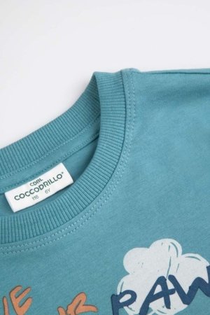 COCCODRILLO pikkade varrukatega t-särk, rohelised, 