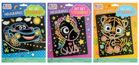 MOXY holograafiliste kleepsude komplekt, assortii, 100085 