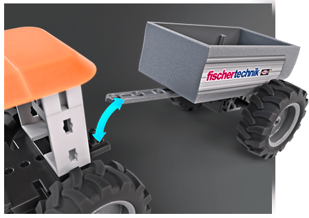 FISCHER TECHNIK konstruktor traktor, 576107 