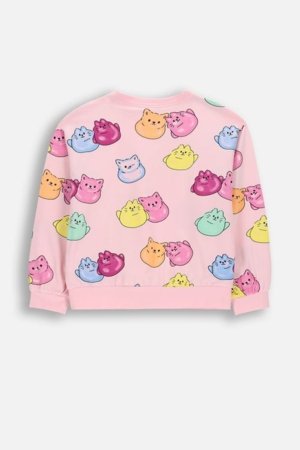 COCCODRILLO pikkade varrukatega t-särk, roosad, WC6143102SGK-007-098, 98 cm 