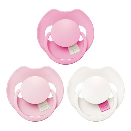 LOVI Prime silikoonist dünaamiline lutt, Peony Pink, 6–18 kuud, 3 tk, 34/455 