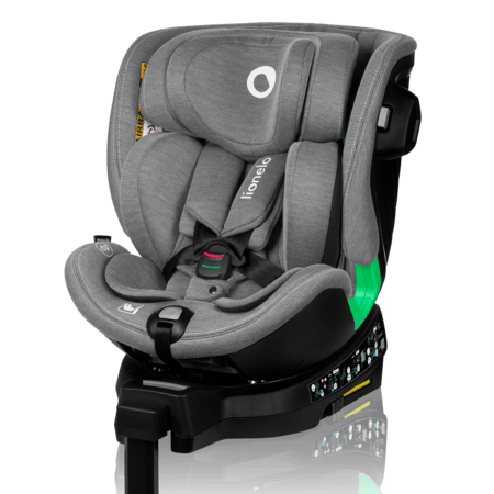 LIONELO turvatool HARMONY I-SIZE, Grey concrete bamboo, 40-150 cm., LO-HARMONY I-SIZE 