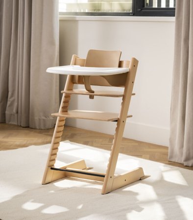 STOKKE söögitool koos turvakaare ja kandikuga TRIPP TRAPP, storm grey, 685600 