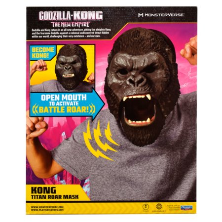 GODZILLA mask Movie Kong Mask Role Play (W/Sounds), 35672 