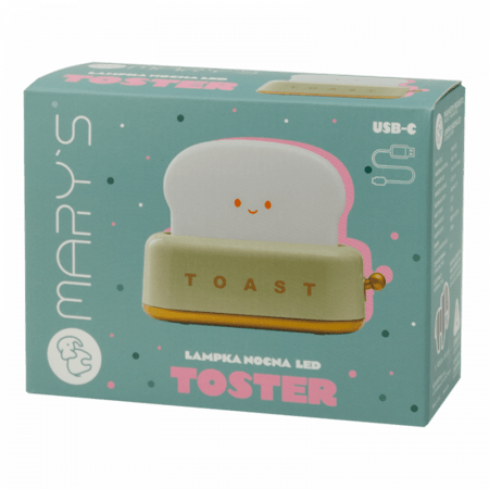 MARY'S LED öölamp TOASTER, Yellow, MW20722 