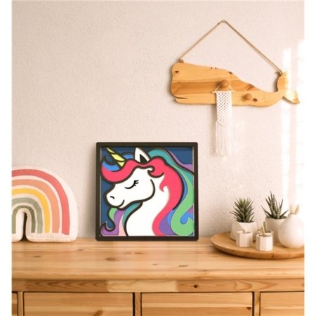 SPLAT PLANET 3D puidust loovkomplekt Unicorn, SP48288 