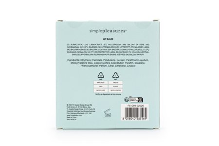 SIMPLE PLEASURES huulepalsamite komplekt 4tk, F81091-32226 