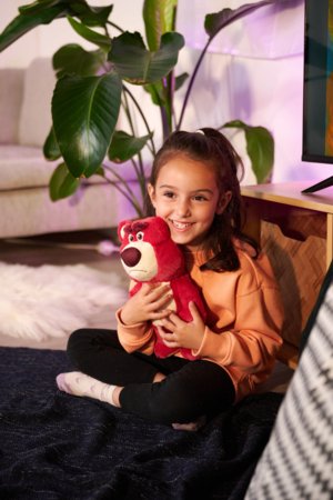 SIMBA Disney kaisukas mänguasi Lotso pulgaga, 25 cm, 6315870586NPB 