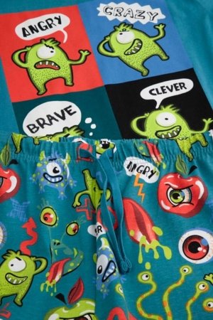 COCCODRILLO pidžaama, roheline, WC6448212PJS-022-104, 104/110 suurus 