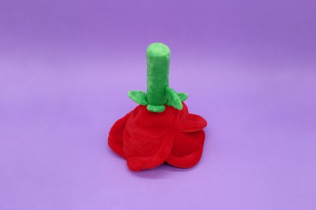 FLIPETZ pehme mänguasi - roos südames, Poppy red, 80400 