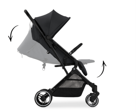 HAUCK käru TRAVEL N CARE PLUS, Black, 160183 