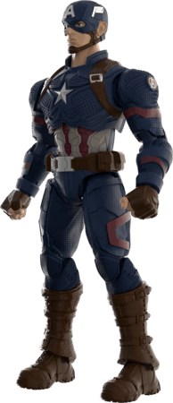Blokees transformaator  Marvel Heros - Champion Class Captain America, 81115 