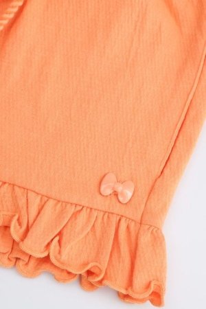 COCCODRILLO lühikesed püksid FLOWER PARADISE GIRL KIDS, oranž, WC5121401FGK-006-122, 122 cm 