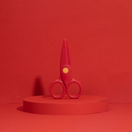 FLOWERMONACO käärid Kid's Scissor, Red, 847389 