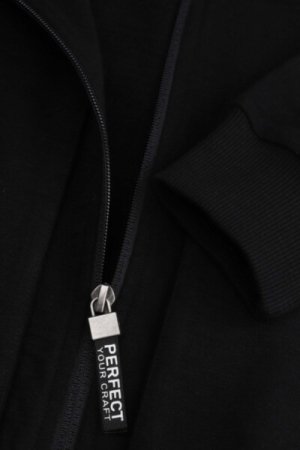 COCCODRILLO hooded pullover with zipper EVERYDAY BOY A, must, ZC4132402VBA-021-152, 152 cm 
