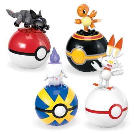MEGA CONSTRUX POKEMON tule-tüüpi Poke-pallid, HTJ06 