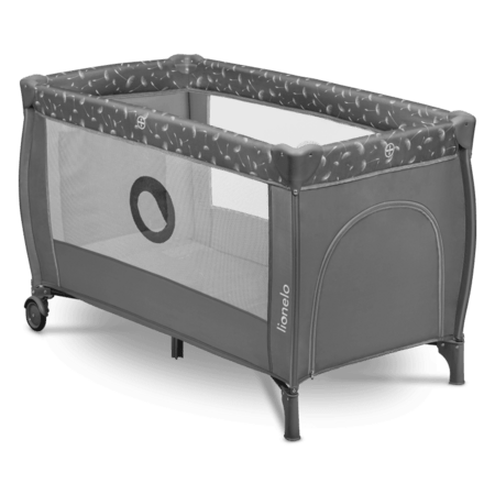 LIONELO reisivoodi-maneež STEFI PLUS, Grey white, LO-STEFI PLUS 