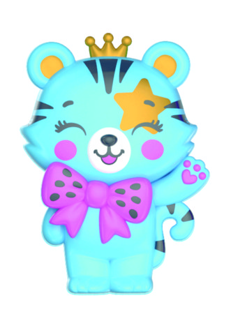 CLEMENTONI CRAZY CHIC meigikomplekt Little Tiger, 18407 