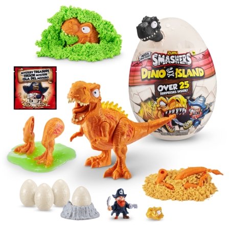 ZURU SMASHERS DINO ISLAND üllatusdinosauruste komplekt, 7487 