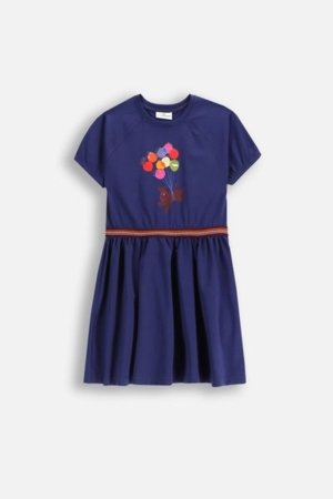 COCCODRILLO kleit ACADEMY GIRL KIDS, sinine, ZC5129201AGK-015-104, 104 cm 