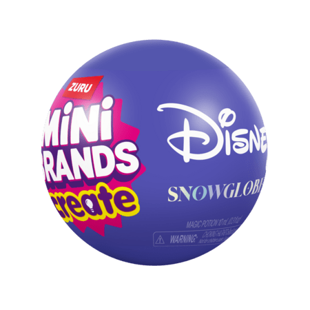 MINI BRANDS miniatuuride komplekt Snow Globes Disney, 1. seeria, assortii., 77845GQ1 