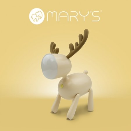 MARY'S LED öölamp DEER, Beige, MW20536 